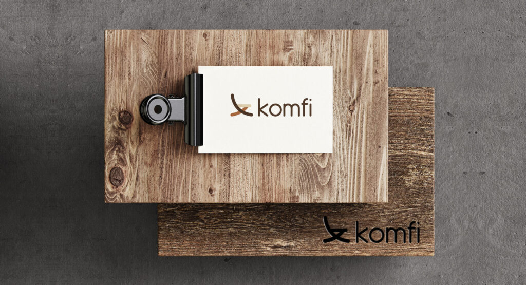 Logo & Brand Identity für Komfi 2 logo mockup 1