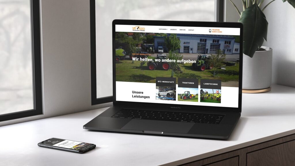 Website für KFZ Anderl 4 Website für KFZ Anderl