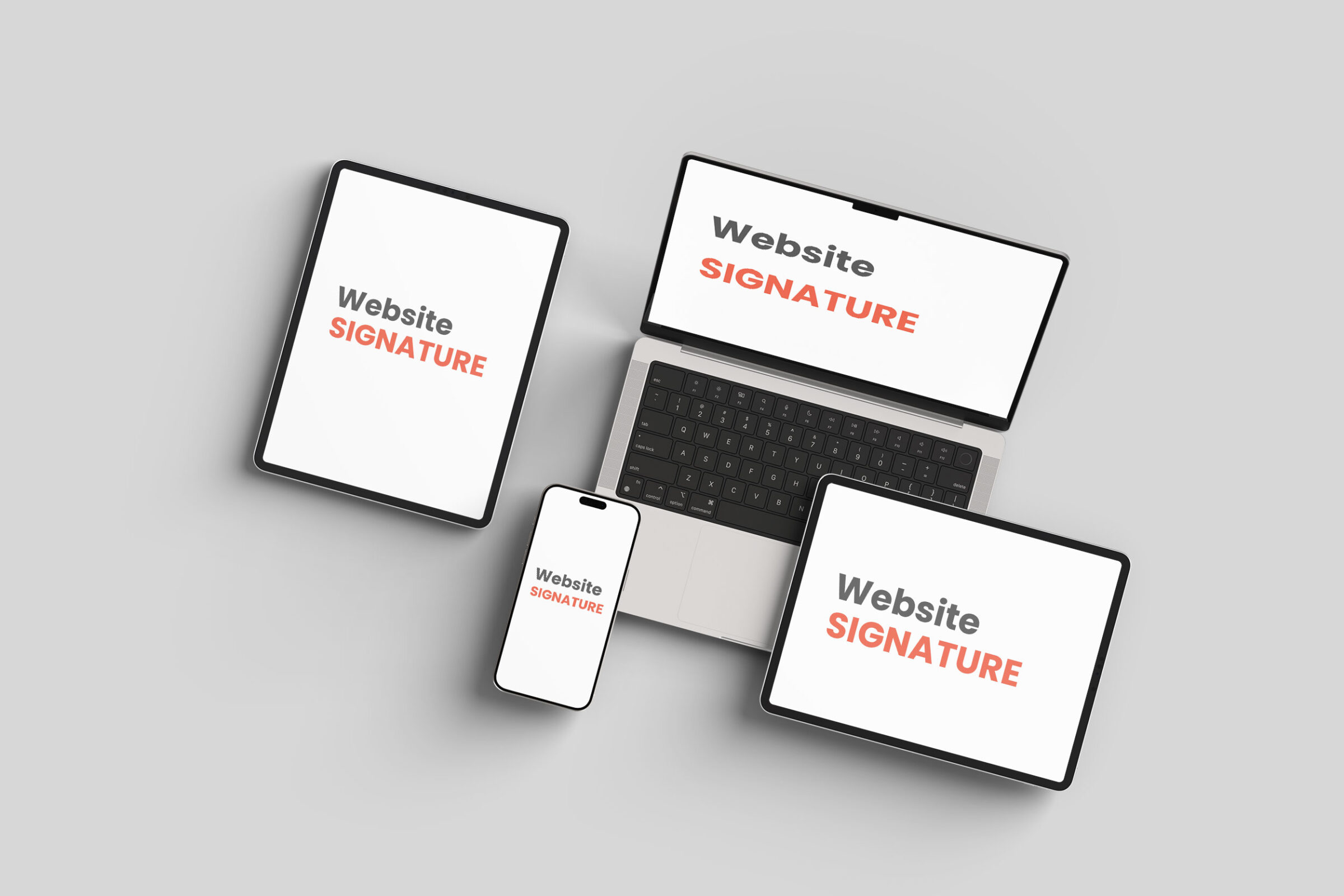 Website Signature
